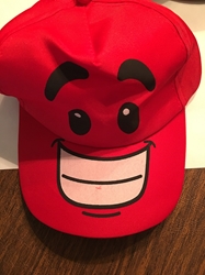 Red Fun Face Hat   Red Fun Face Hat  